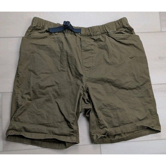Mountain Hardwear Cederberg Pull On Shorts Mens L Belted Olive Green Hiking - Picture 1 of 10